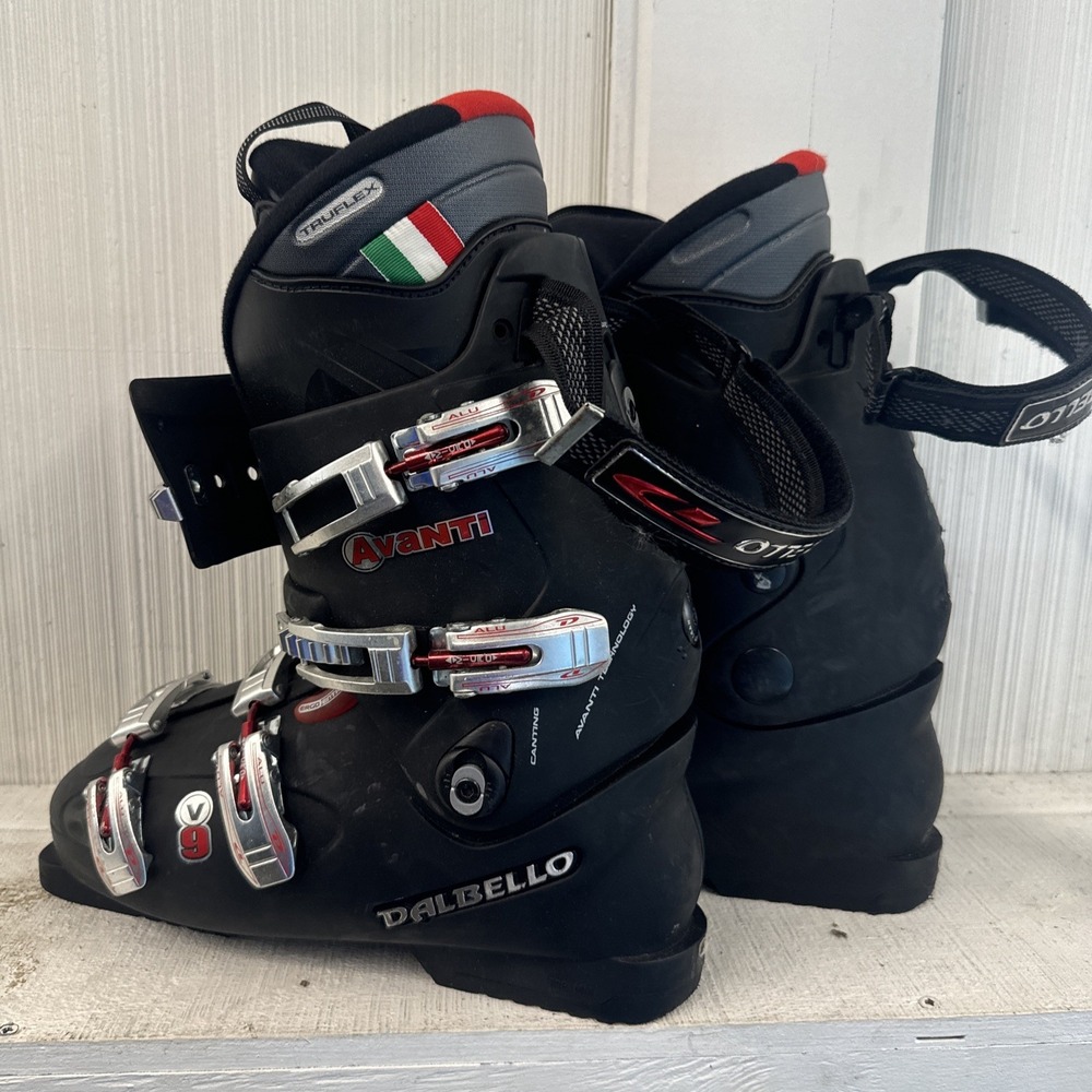 Dalbello Veloce Max Men's Ski Boots Flex V9 Black/Red Size 11